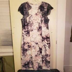 Beautiful Rose Print Dress